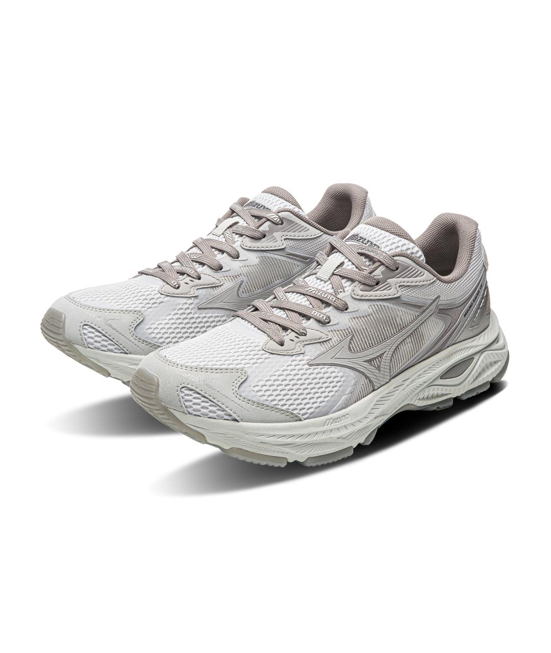 MIZUNO Серебряные кроссовки, фото 4