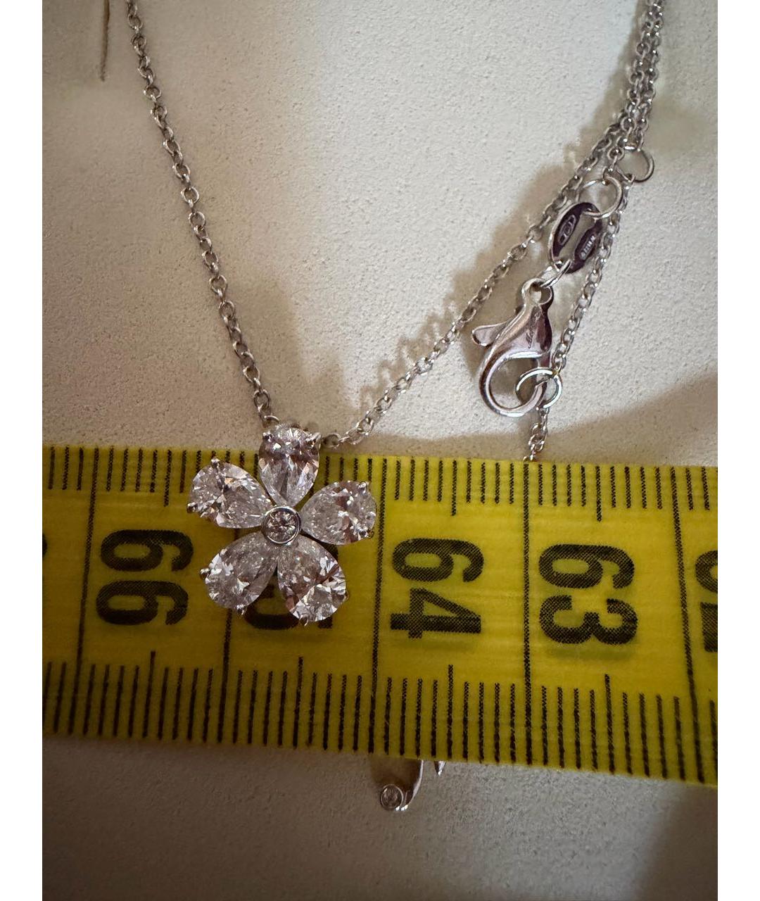 MERCURY Серебряное колье из белого золота, фото 2