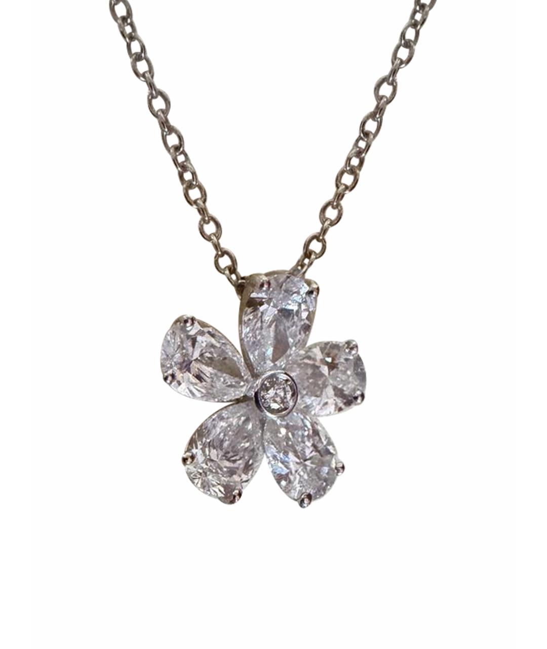 MERCURY Серебряное колье из белого золота, фото 1