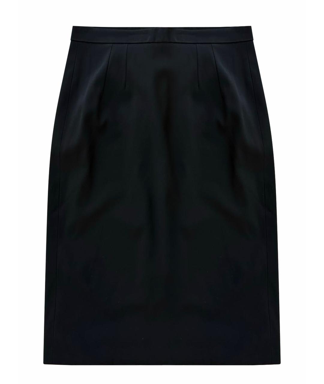 DOLCE&GABBANA Черная юбка миди, фото 1