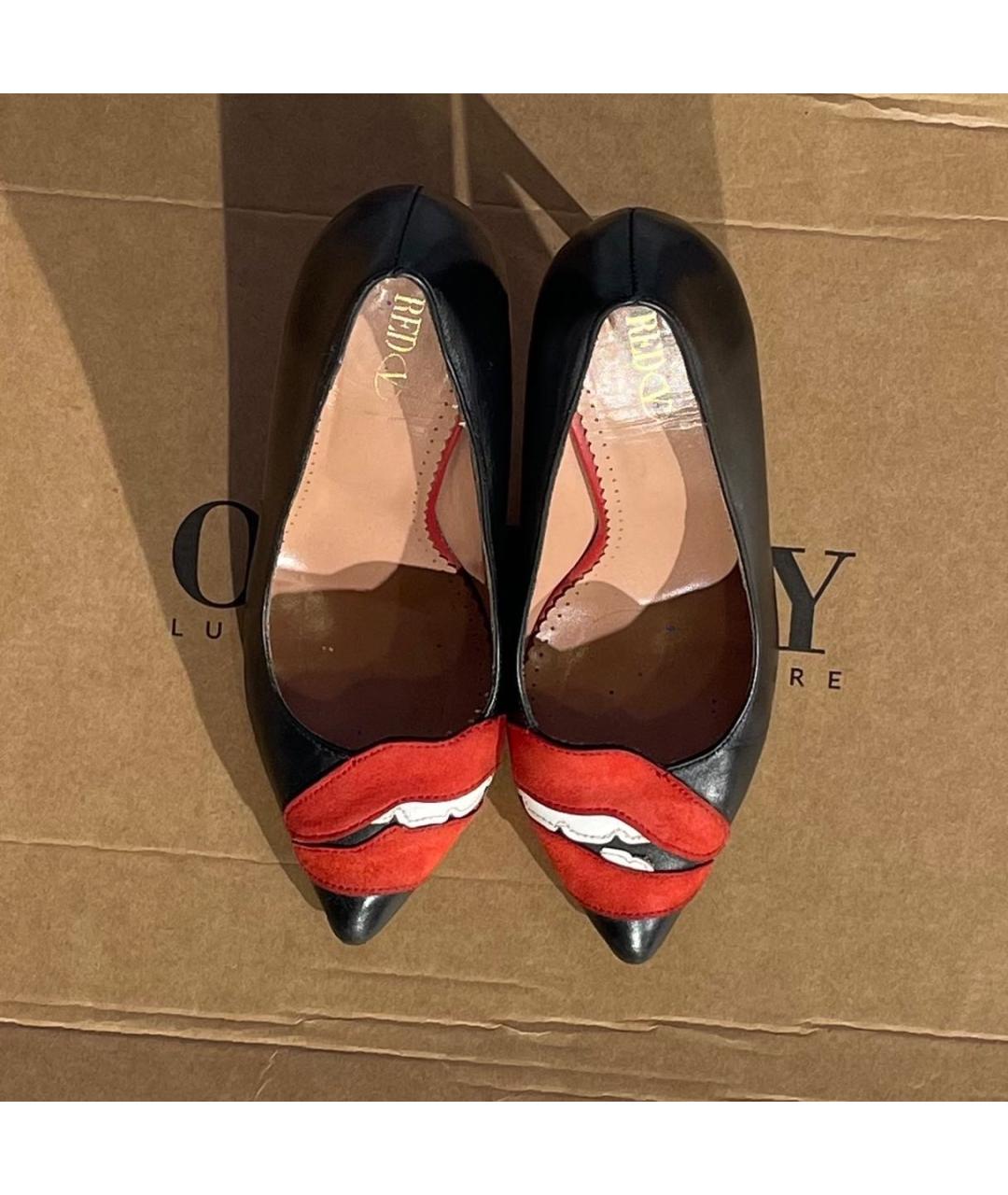 RED VALENTINO Мульти кожаные туфли, фото 2