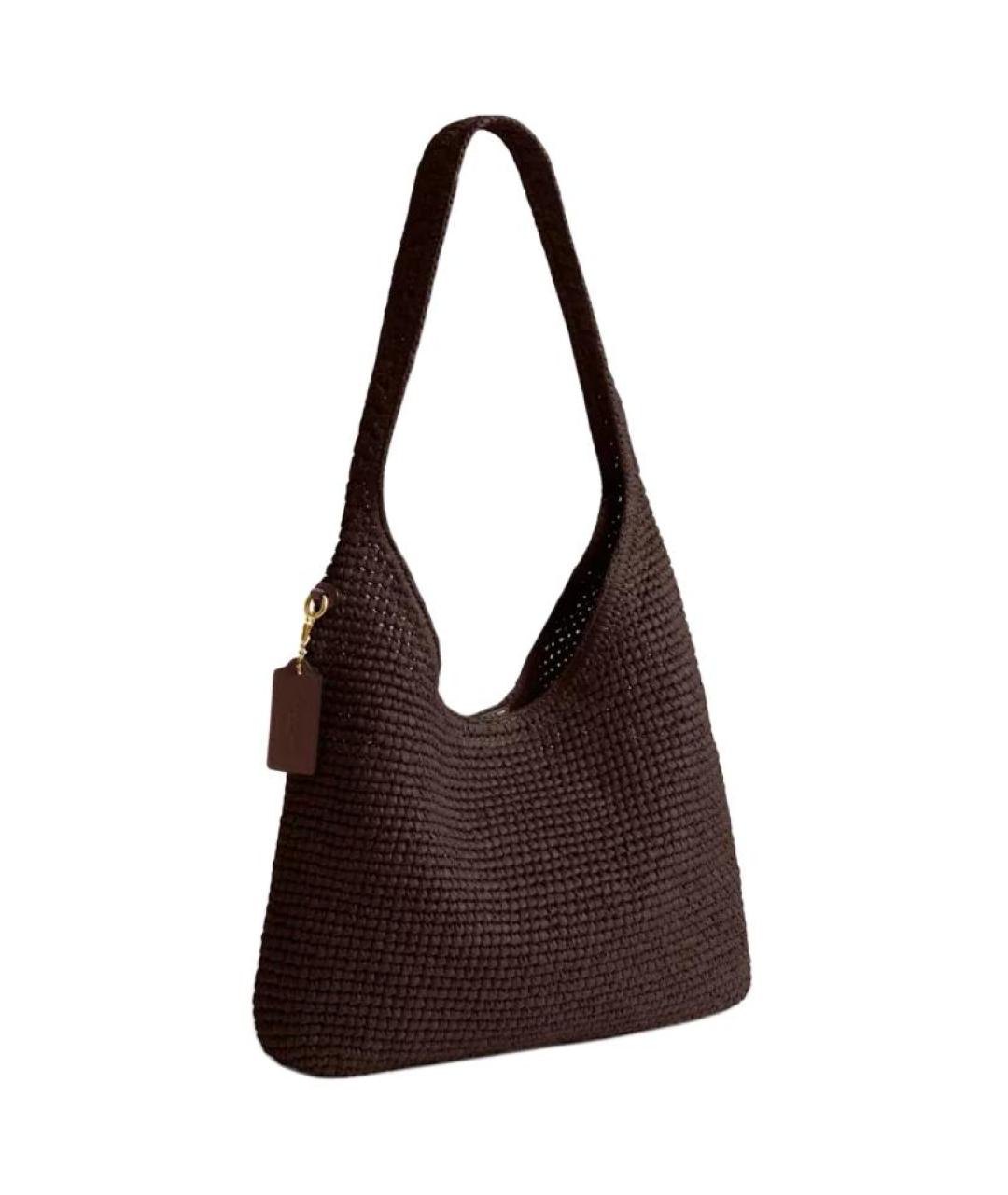 COACH Коричневая сумка через плечо, фото 2