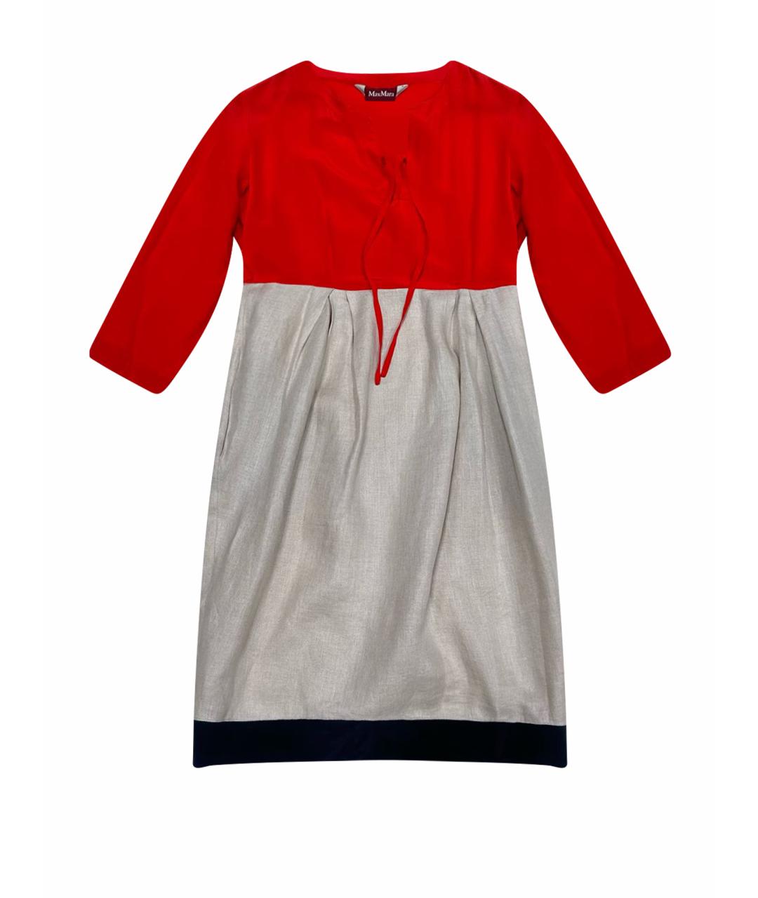 MAX MARA STUDIO Мульти повседневное платье, фото 1