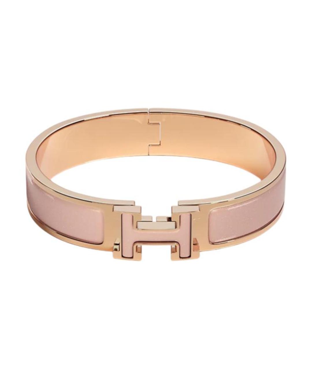HERMES Розовый браслет, фото 1