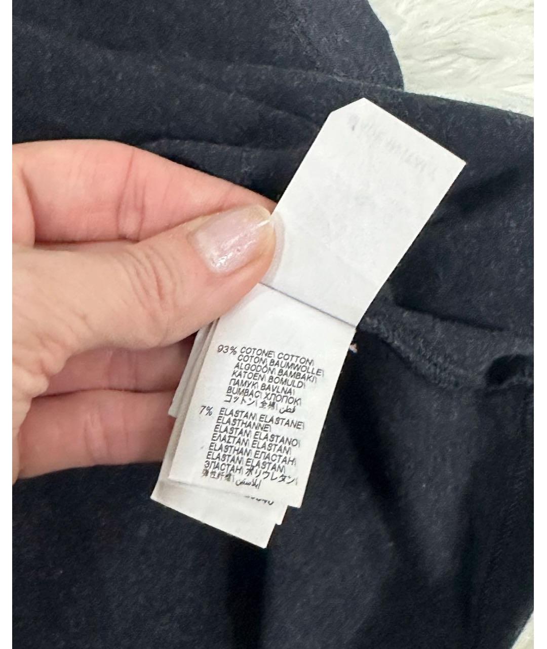 BRUNELLO CUCINELLI Антрацитовая футболка, фото 5