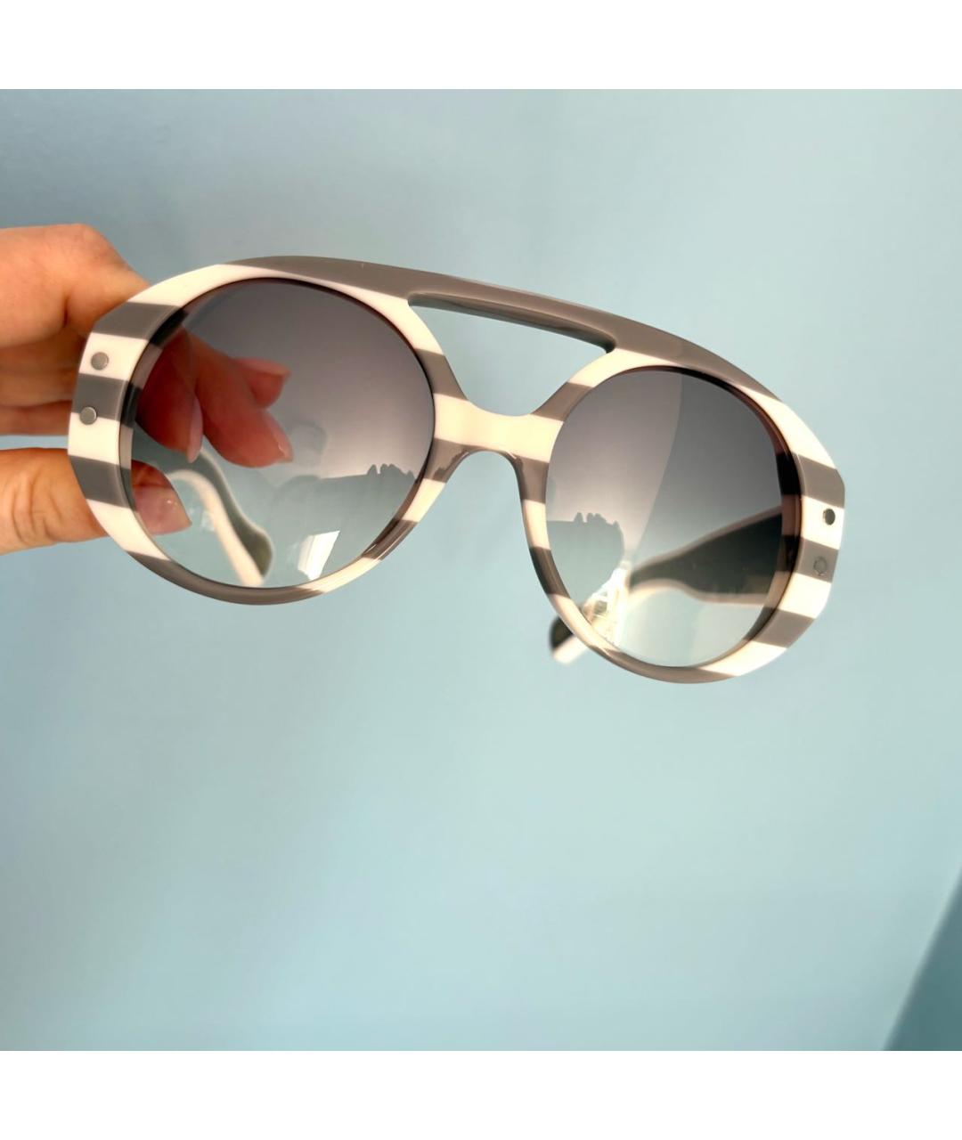 MARC JACOBS Мульти пластиковые солнцезащитные очки, фото 7