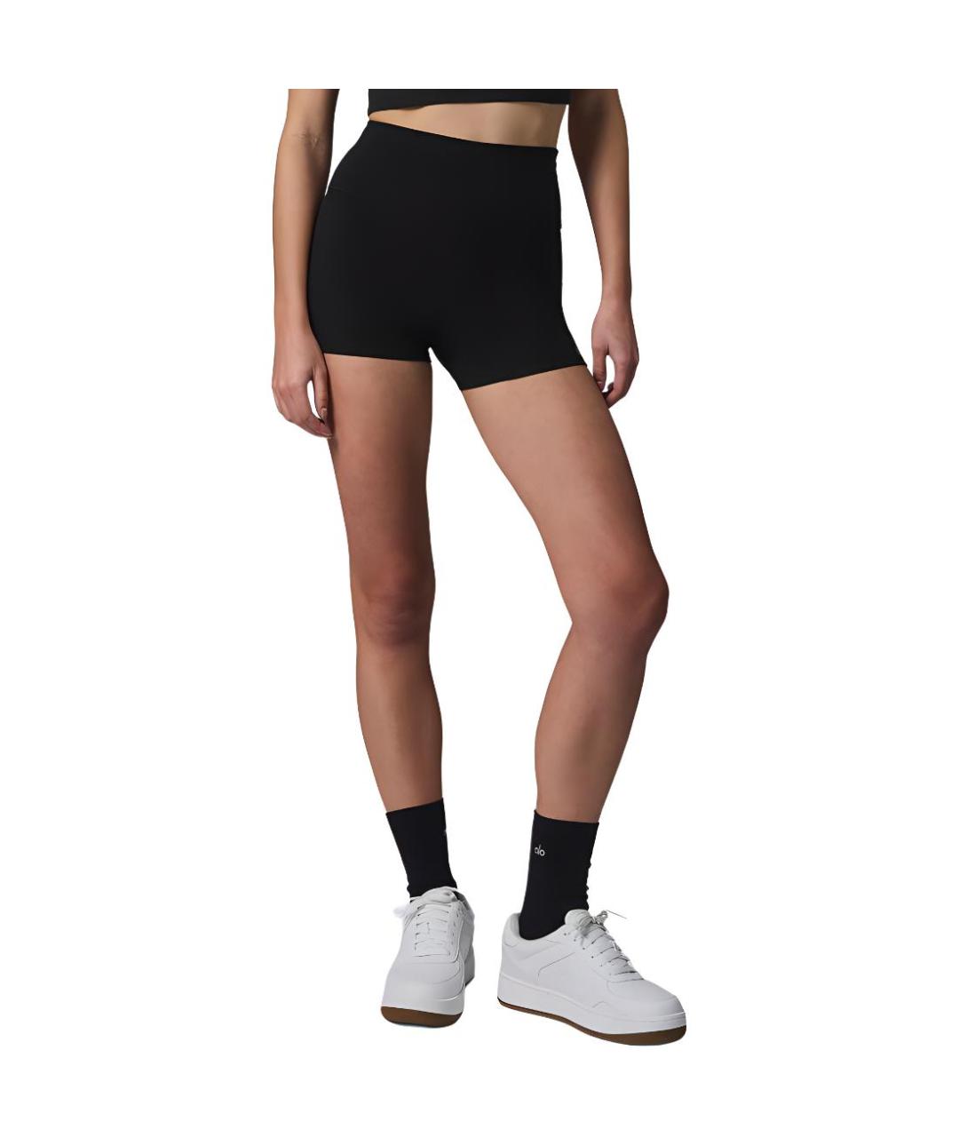 ALO YOGA Черные шорты, фото 3