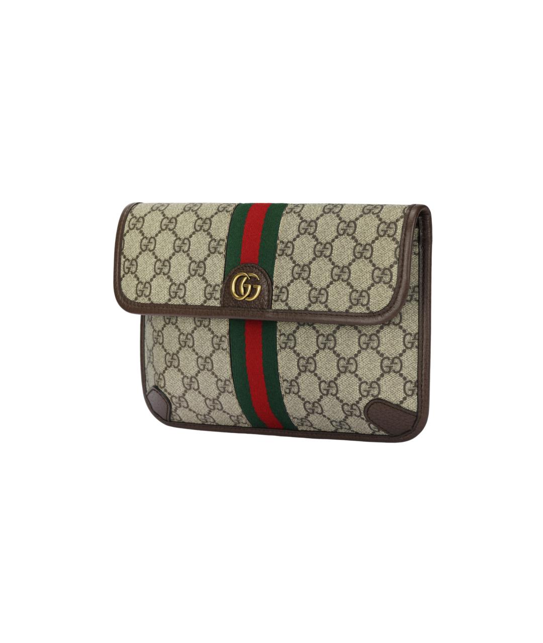 GUCCI Бежевая поясная сумка, фото 2