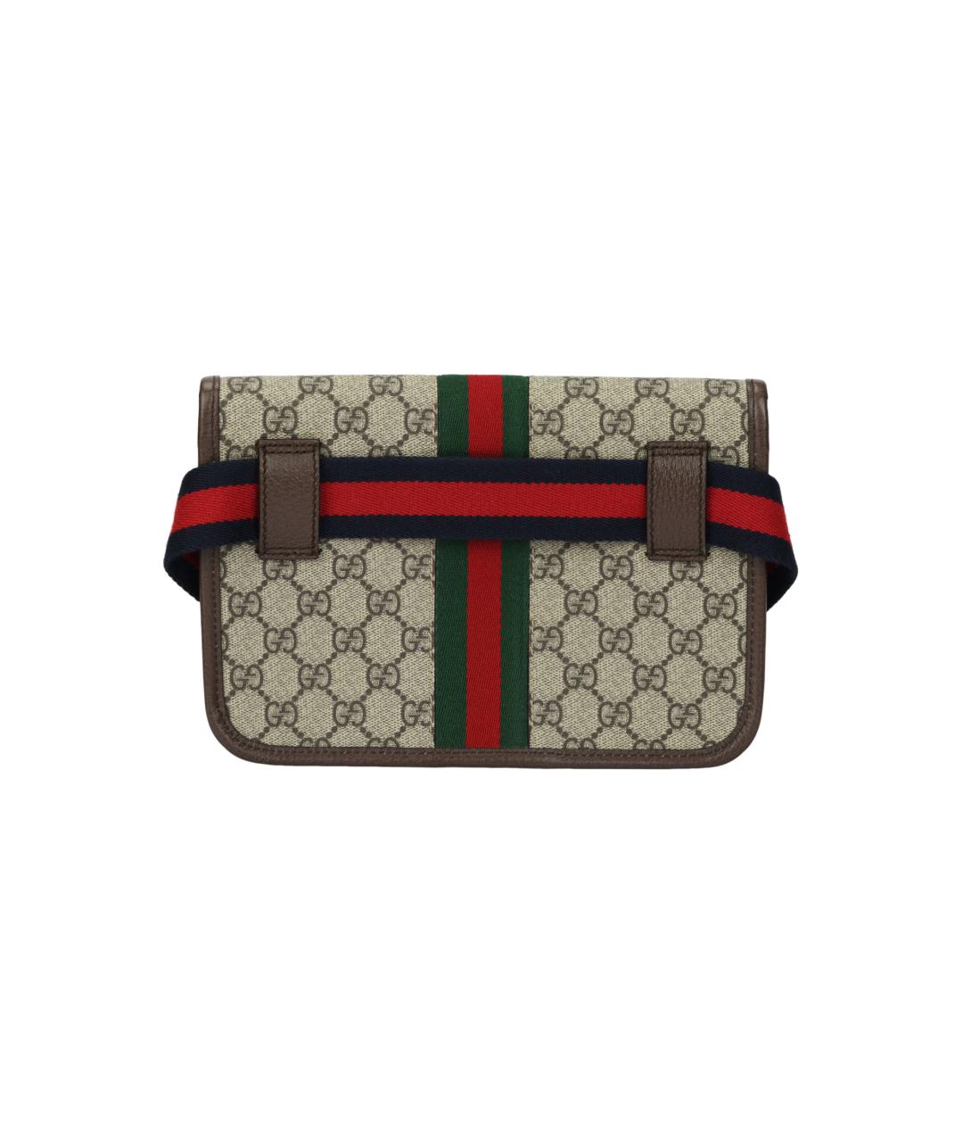 GUCCI Бежевая поясная сумка, фото 3