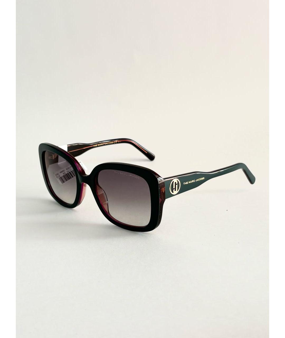 MARC JACOBS Зеленые пластиковые солнцезащитные очки, фото 4