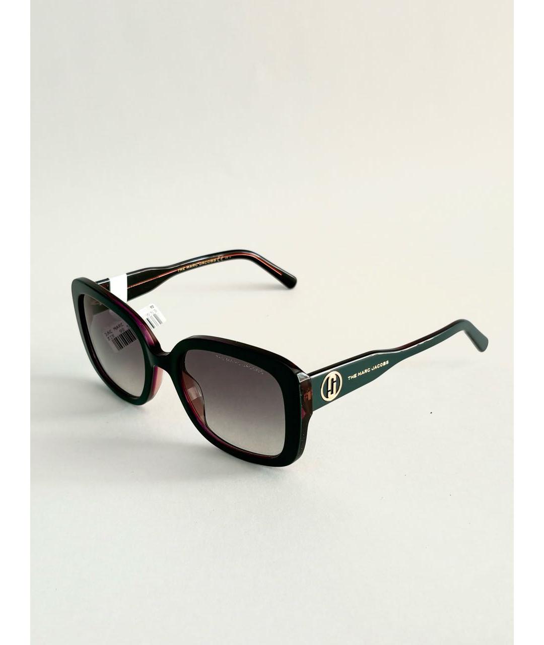 MARC JACOBS Зеленые пластиковые солнцезащитные очки, фото 6