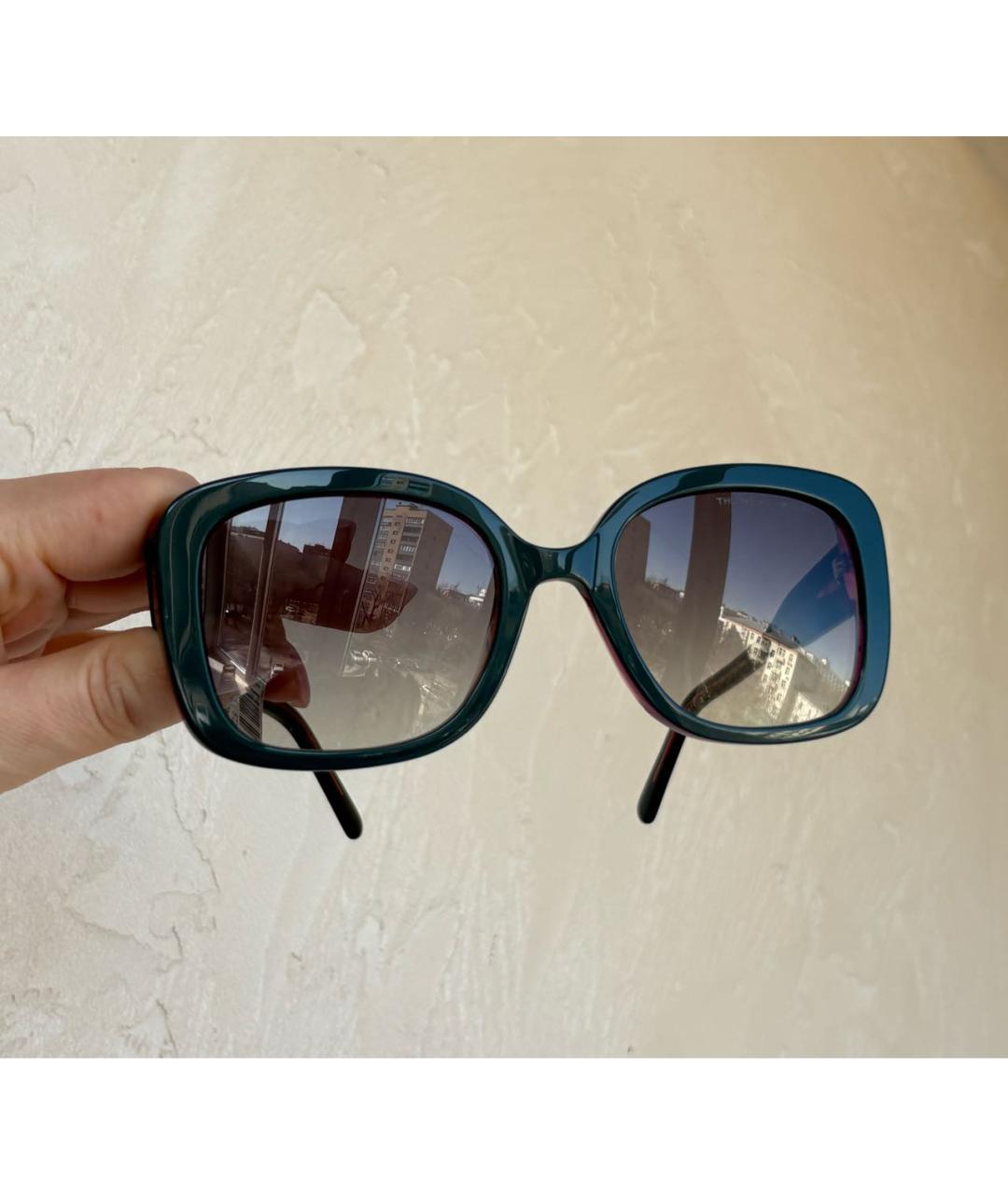 MARC JACOBS Зеленые пластиковые солнцезащитные очки, фото 8