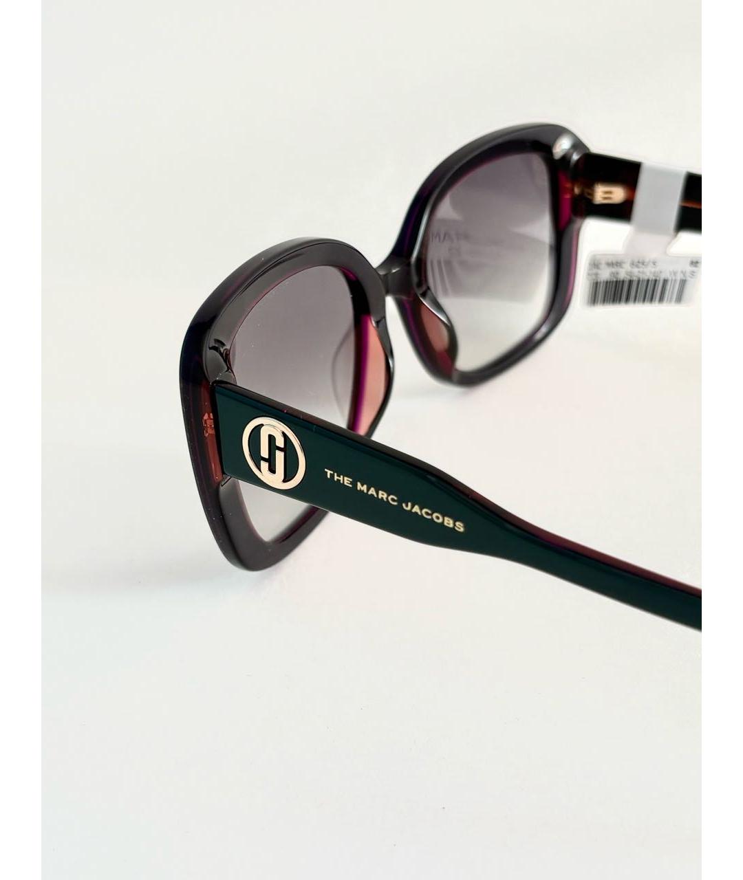 MARC JACOBS Зеленые пластиковые солнцезащитные очки, фото 3