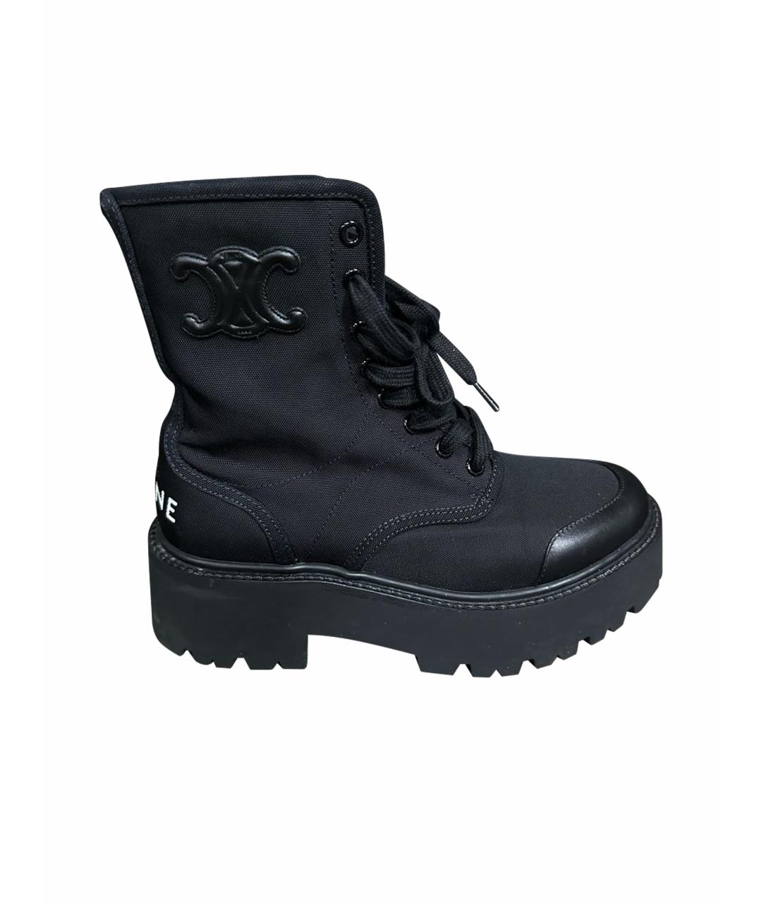 CELINE Черные ботинки, фото 1