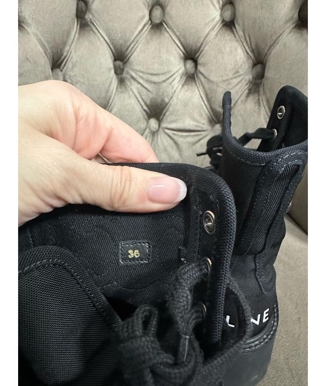 CELINE Черные ботинки, фото 7