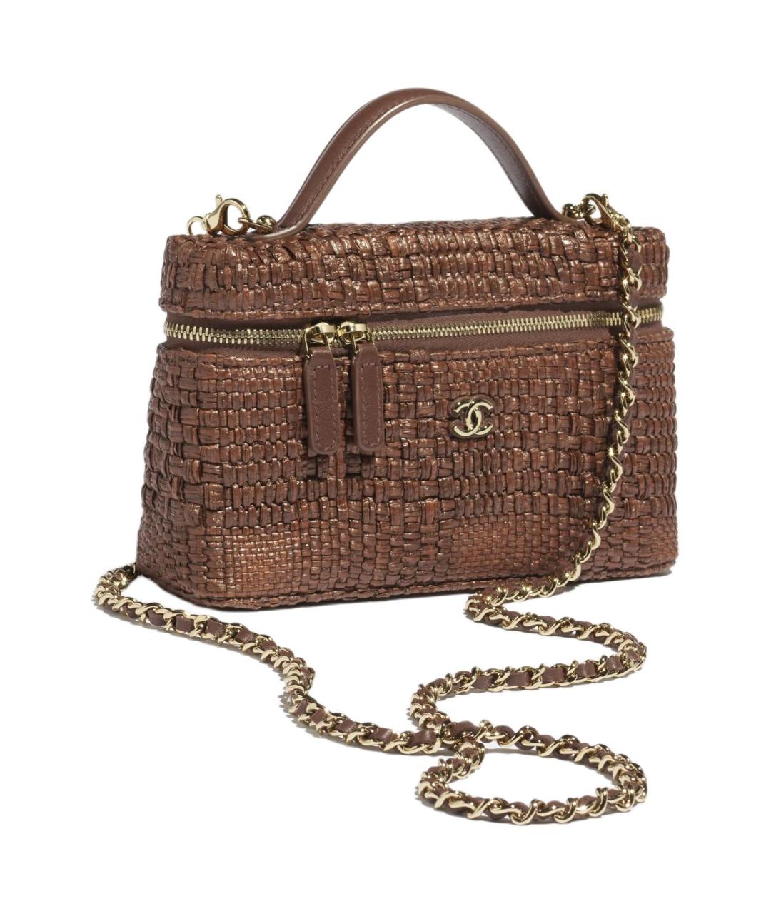 CHANEL Коричневая сумка через плечо, фото 2
