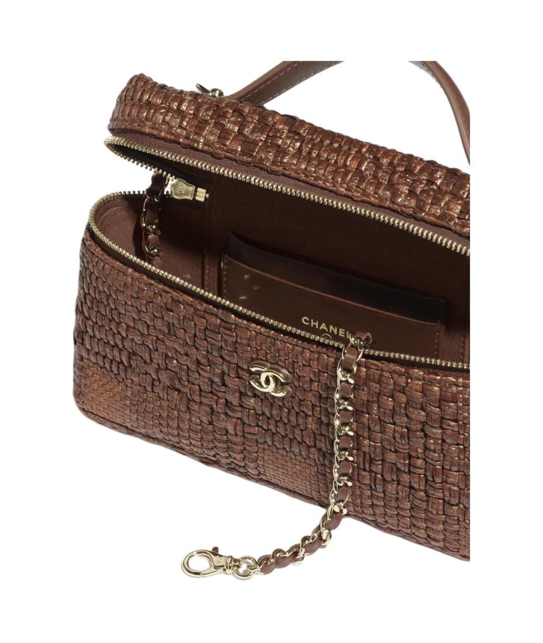 CHANEL Коричневая сумка через плечо, фото 3