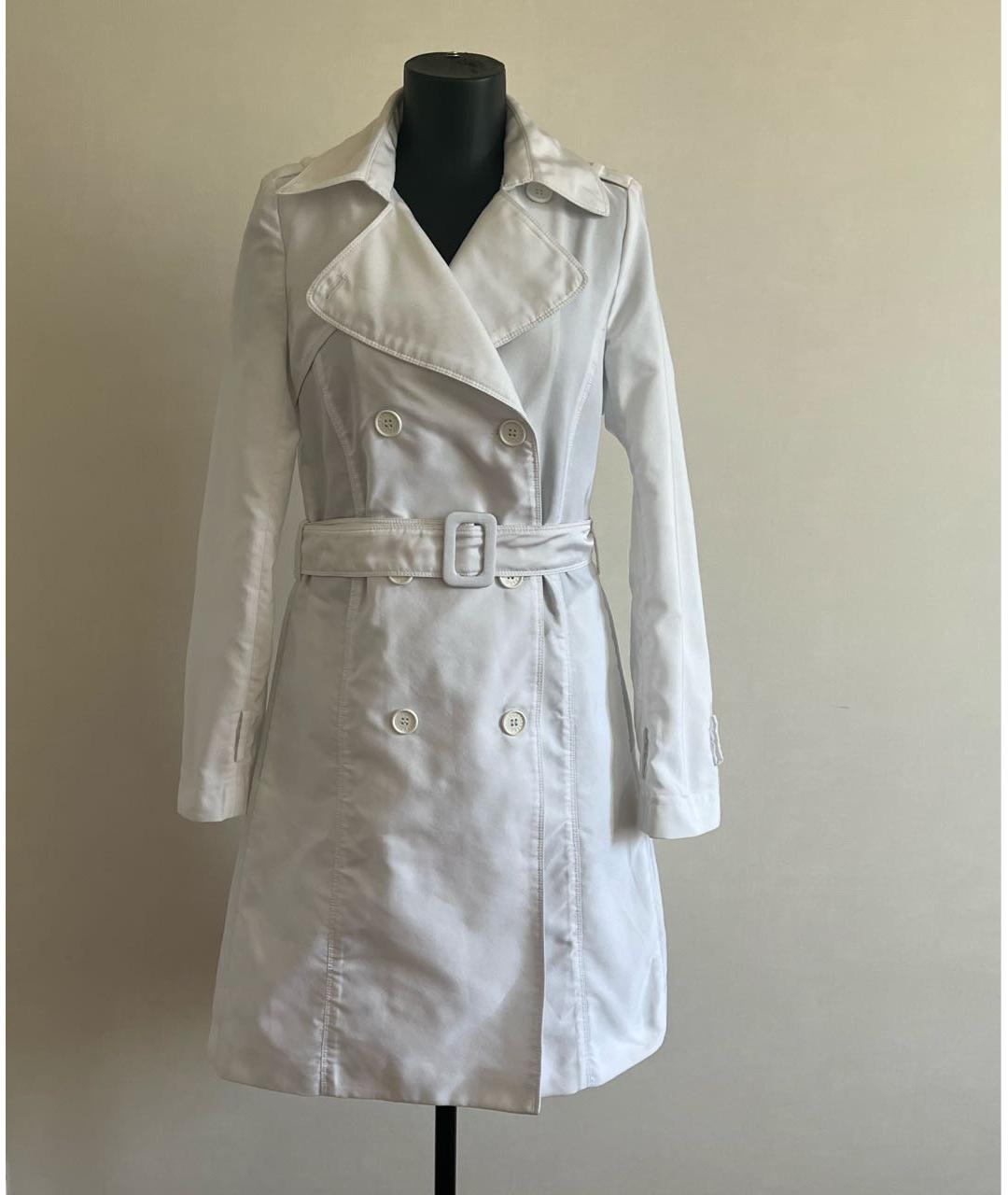 ICEBERG Белый полиэстеровый тренч/плащ, фото 2