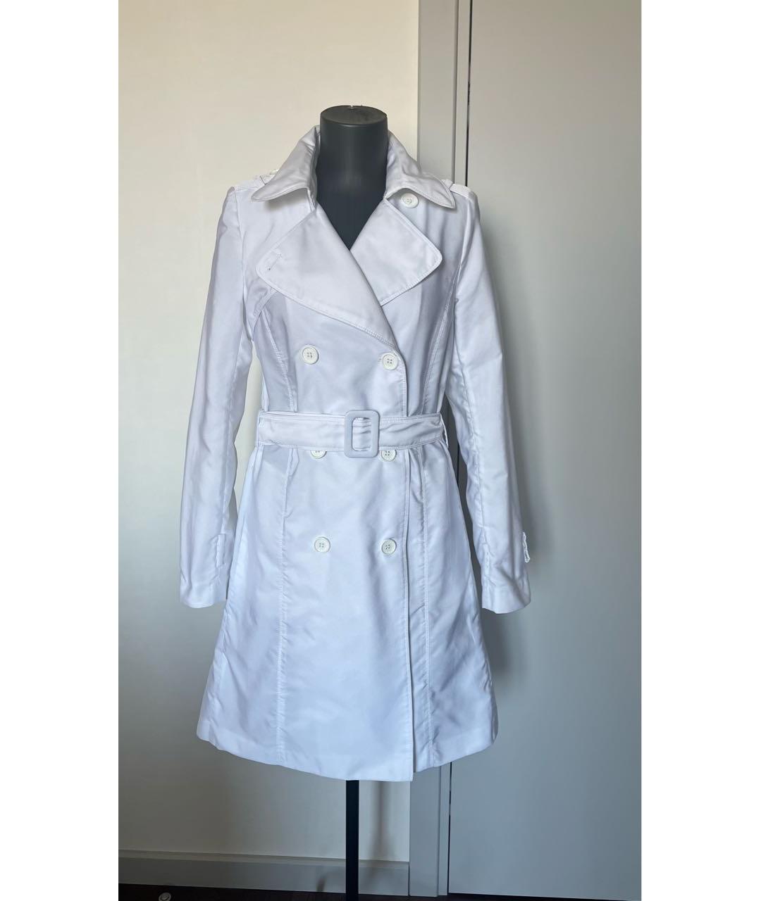 ICEBERG Белый полиэстеровый тренч/плащ, фото 8