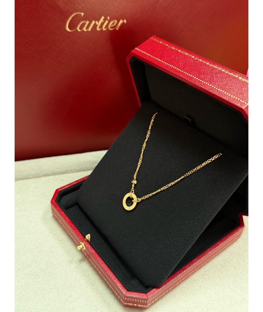 CARTIER Золотая подвеска из желтого золота, фото 3