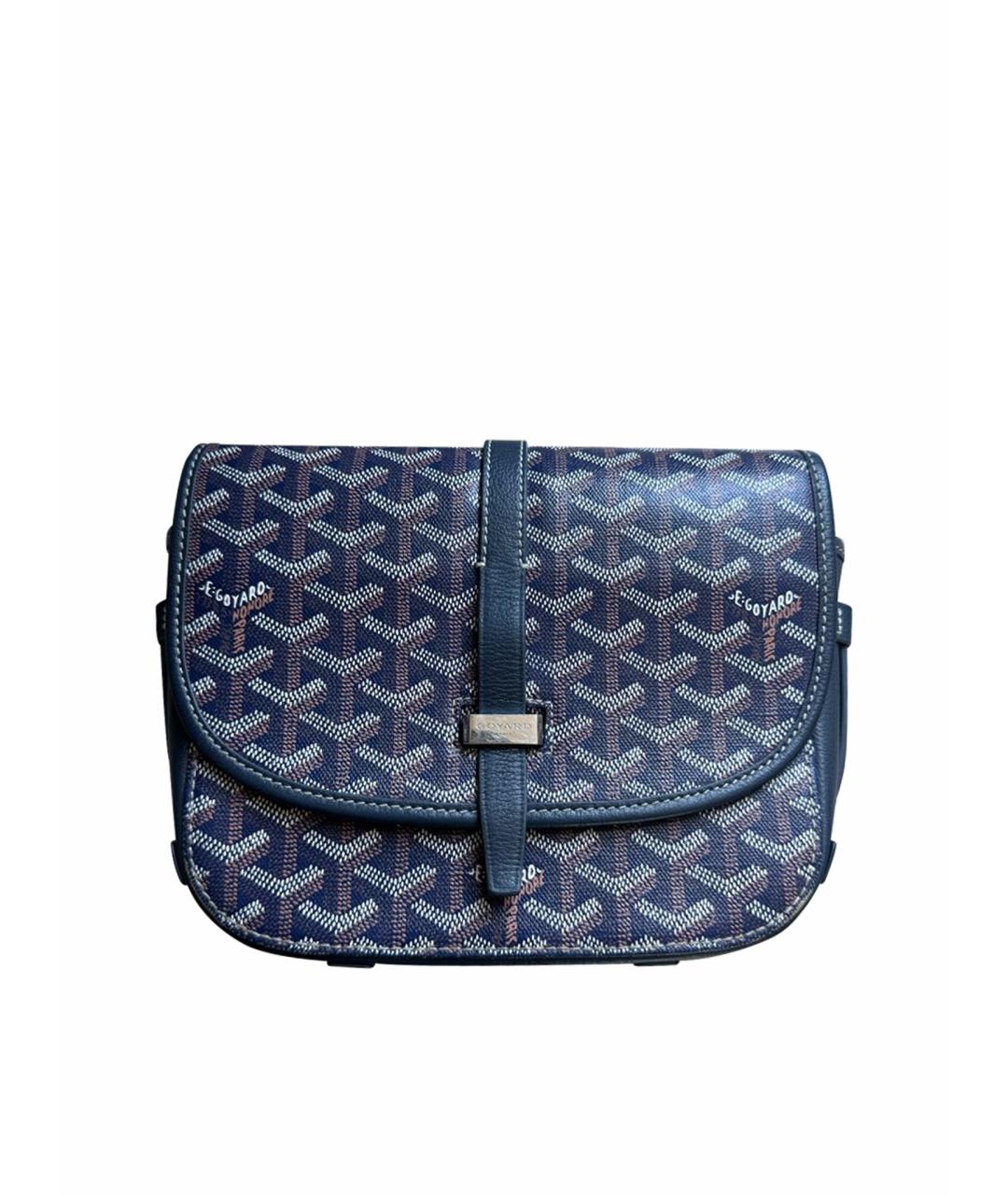 GOYARD Темно-синяя сумка на плечо, фото 1