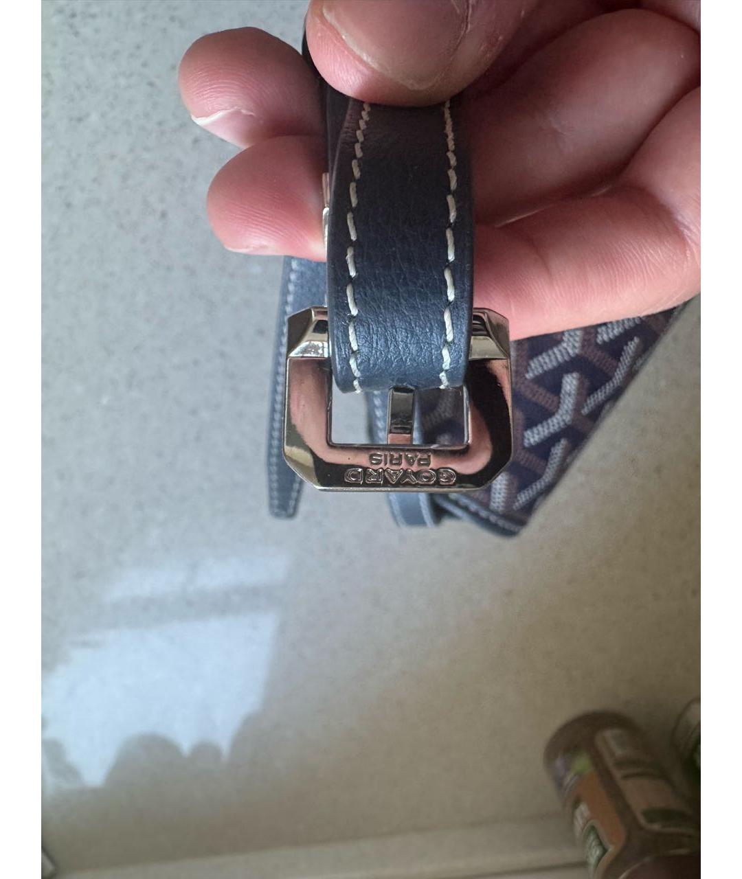 GOYARD Темно-синяя сумка на плечо, фото 7