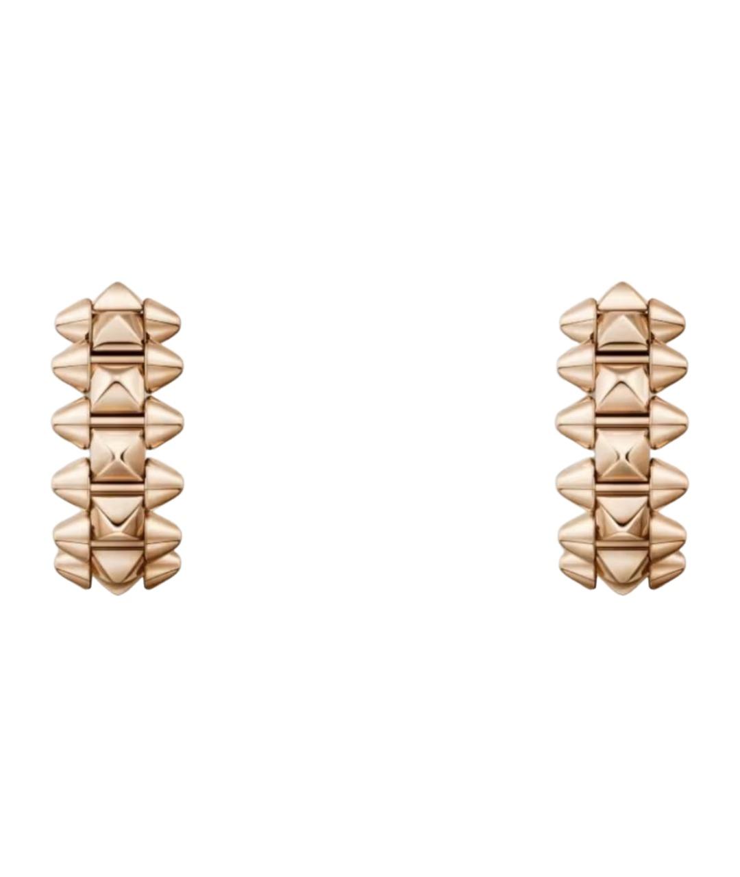 CARTIER Розовые серьги из розового золота, фото 1