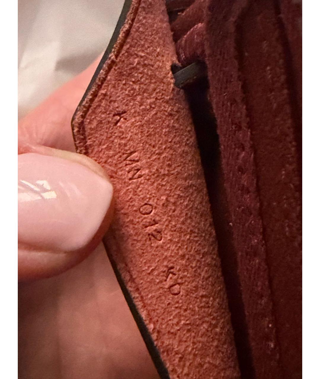 HERMES Бордовая тканевая сумка через плечо, фото 6