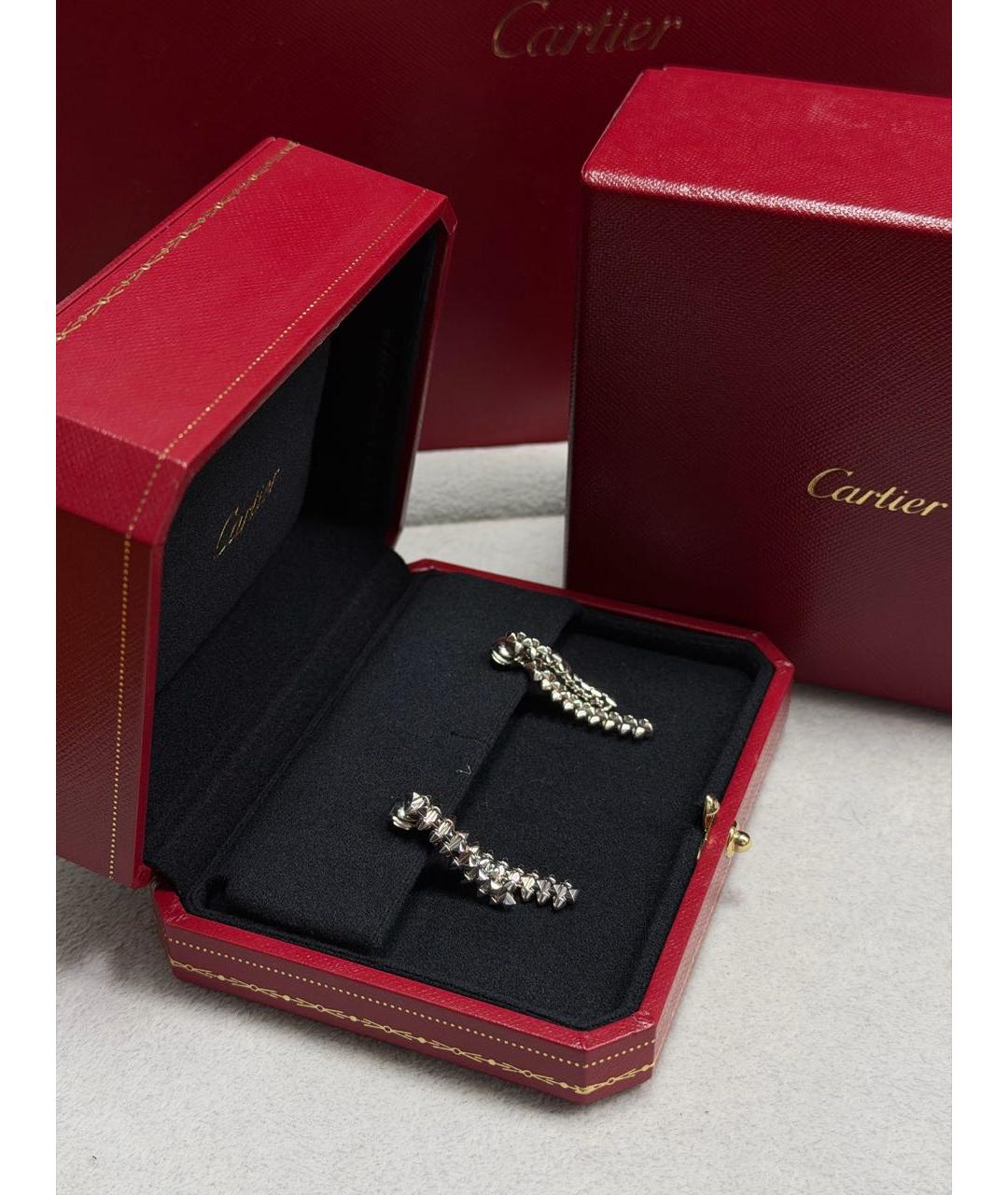 CARTIER Серебряные часы из белого золота, фото 6