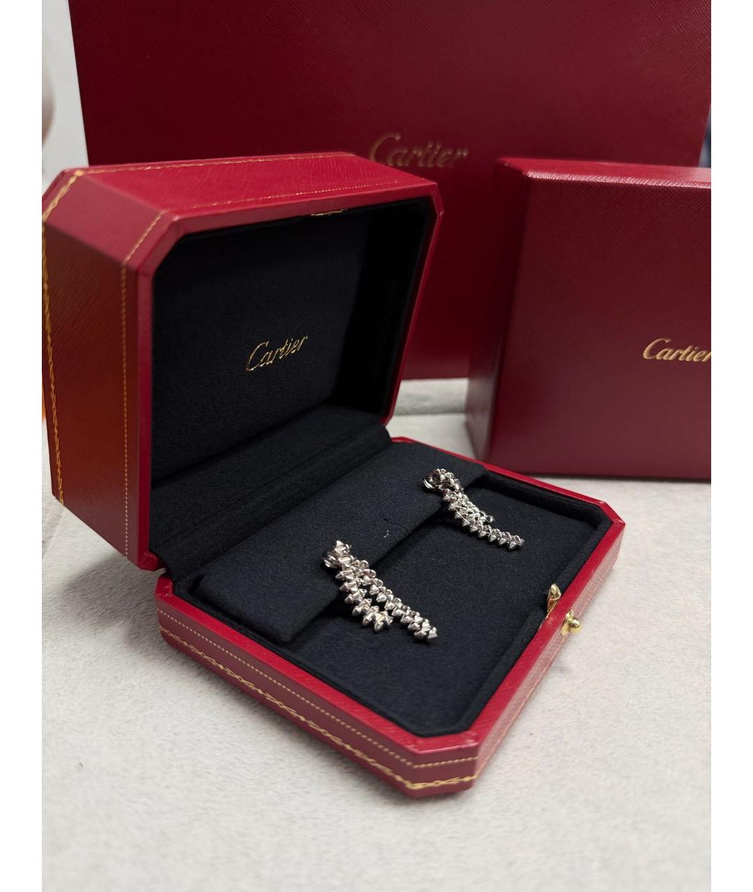 CARTIER Серебряные часы из белого золота, фото 3