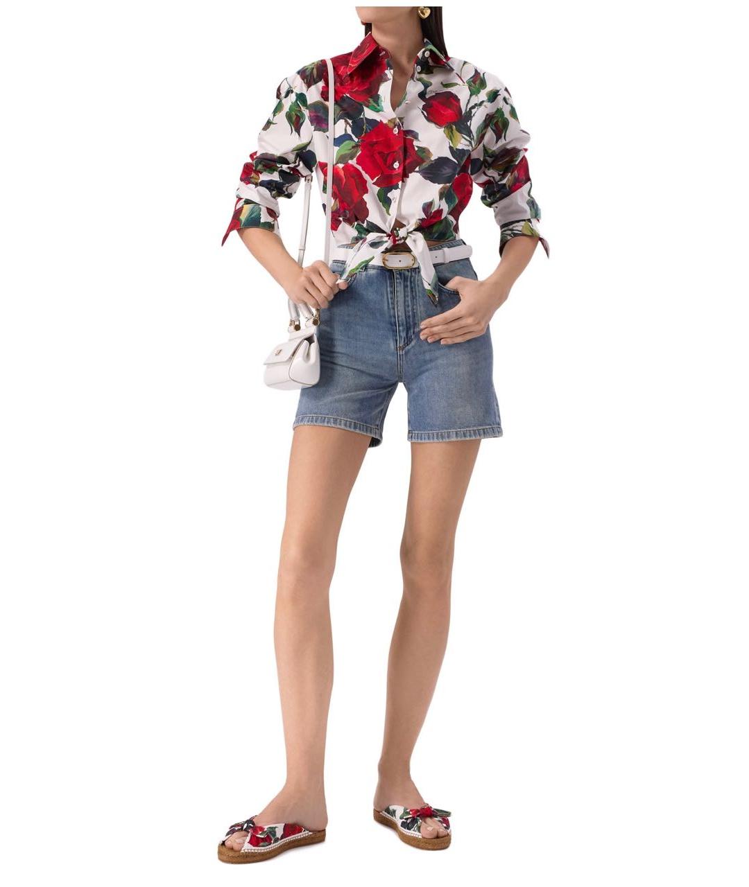 DOLCE&GABBANA Голубые шорты, фото 2