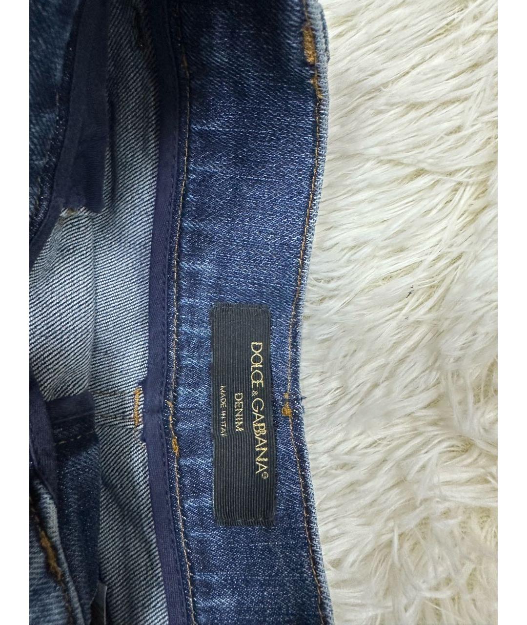 DOLCE&GABBANA Синие шорты, фото 4