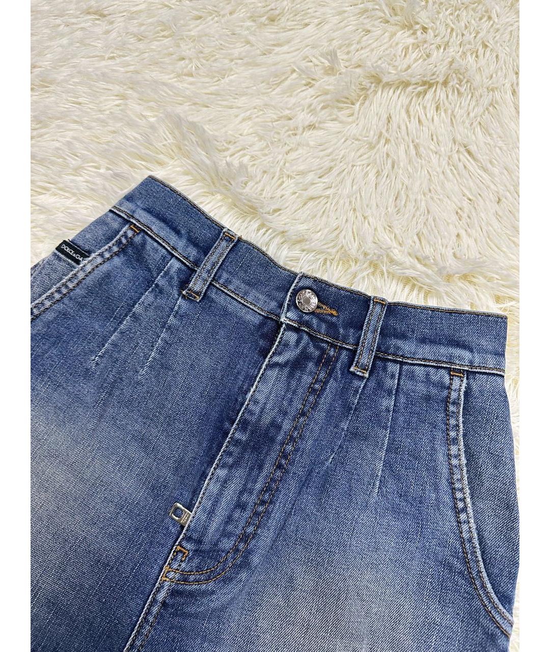 DOLCE&GABBANA Синие шорты, фото 2