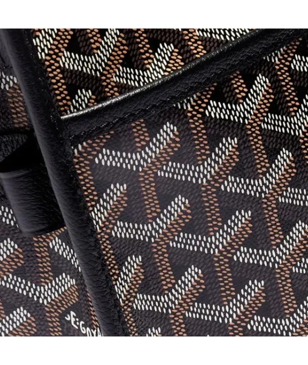 GOYARD Черная косметичка, фото 4