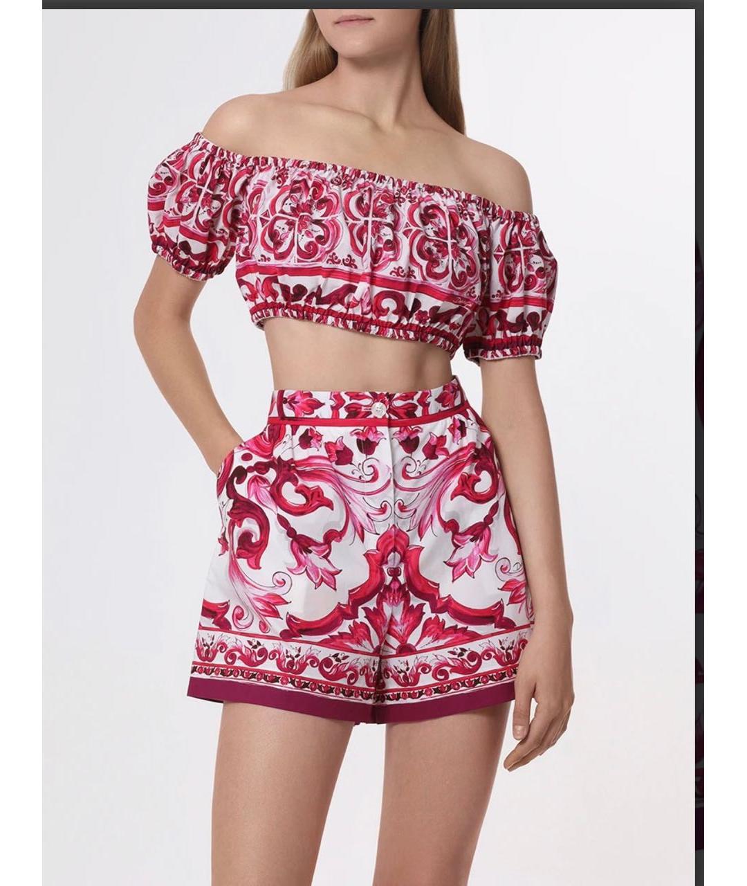 DOLCE&GABBANA Мульти шорты, фото 8