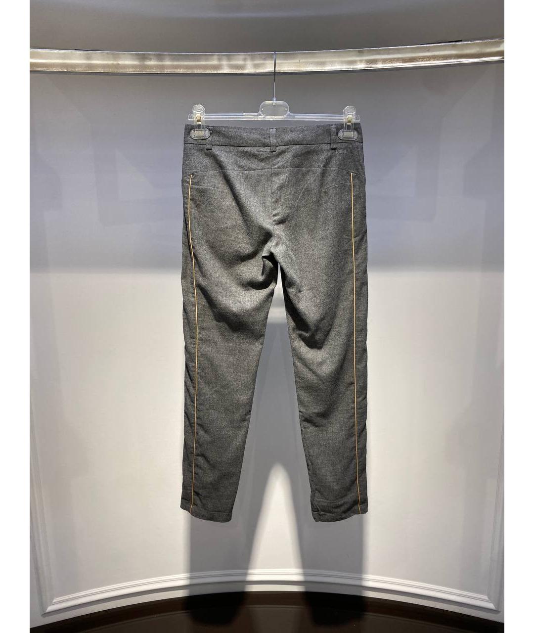 CHLOE Серые хлопковые брюки и шорты, фото 3