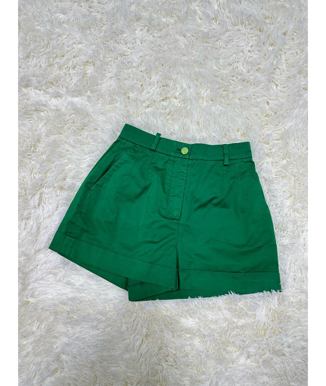 DOLCE&GABBANA Зеленые шорты, фото 3
