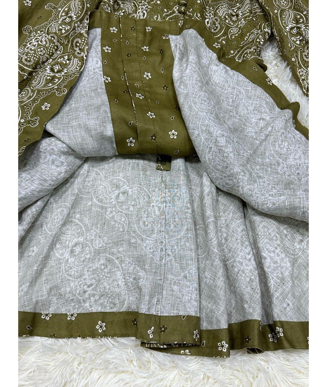 ZIMMERMANN Зеленые повседневное платье, фото 7