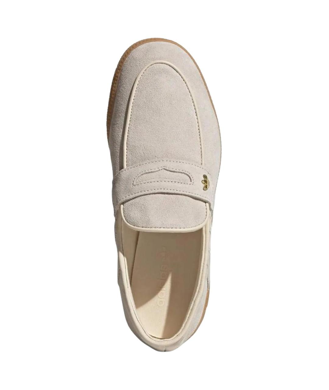 ADIDAS Бежевые лоферы, фото 4