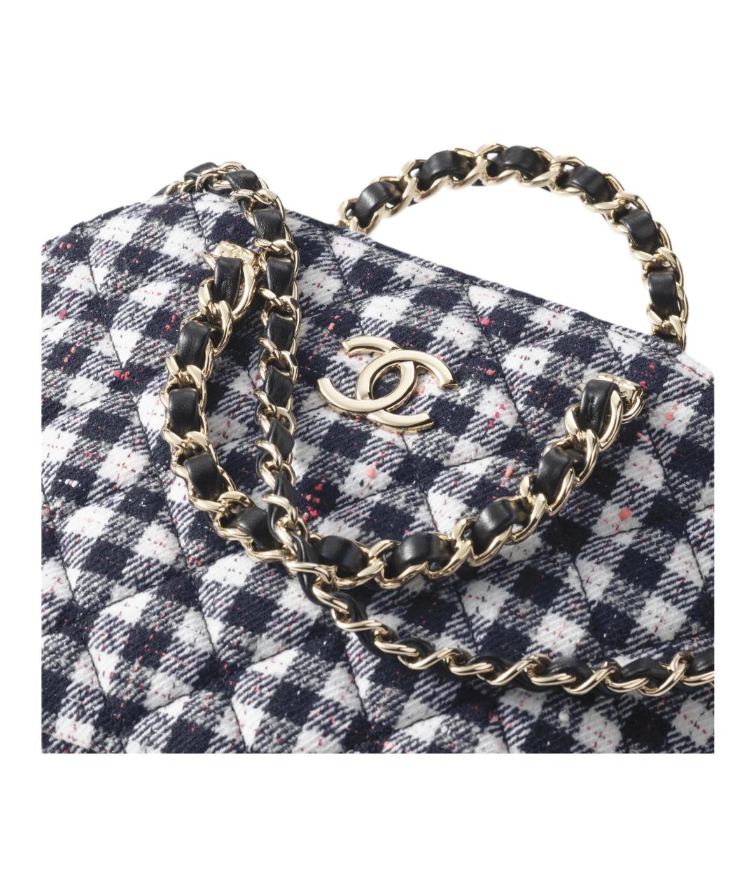 CHANEL Белая сумка через плечо, фото 4