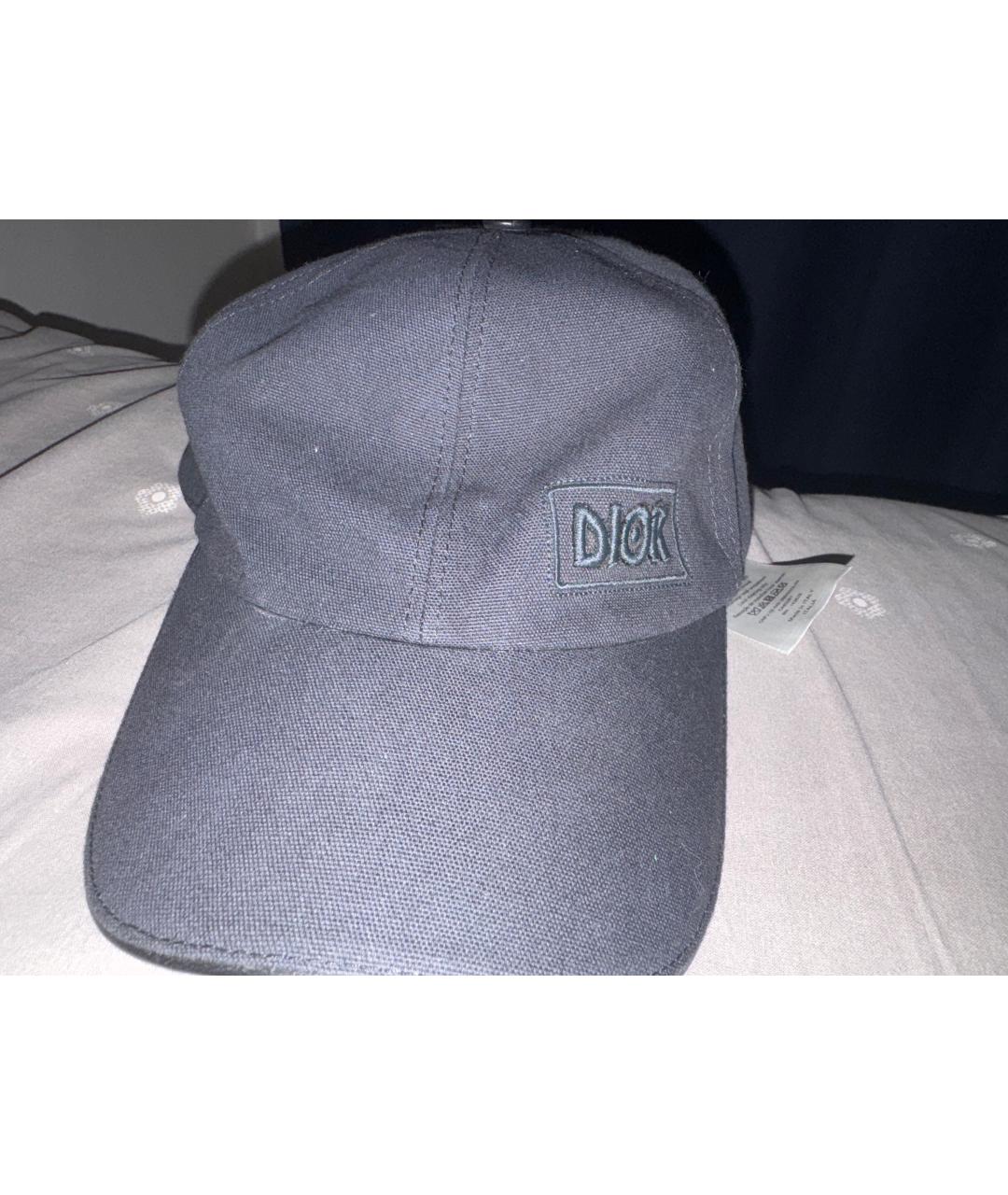 CHRISTIAN DIOR Черная кепка, фото 2