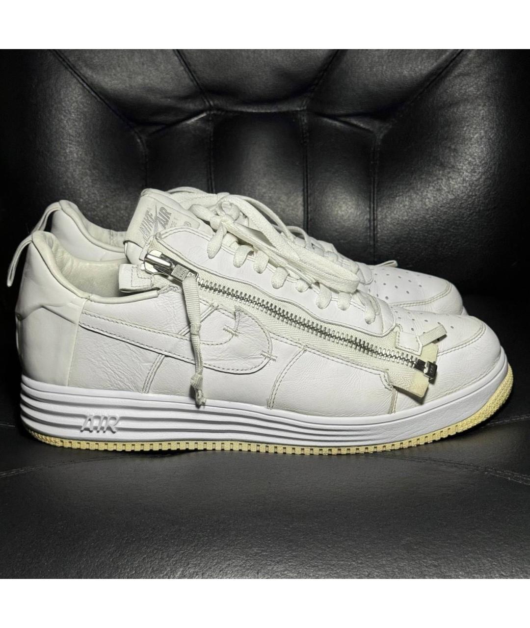 ACRONYM® Белые кожаные низкие кроссовки / кеды, фото 9