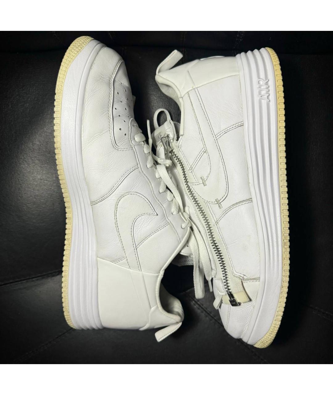 ACRONYM® Белые кожаные низкие кроссовки / кеды, фото 5