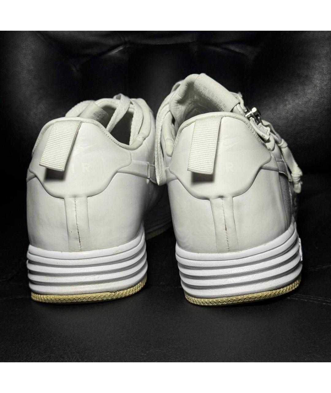 ACRONYM® Белые кожаные низкие кроссовки / кеды, фото 2