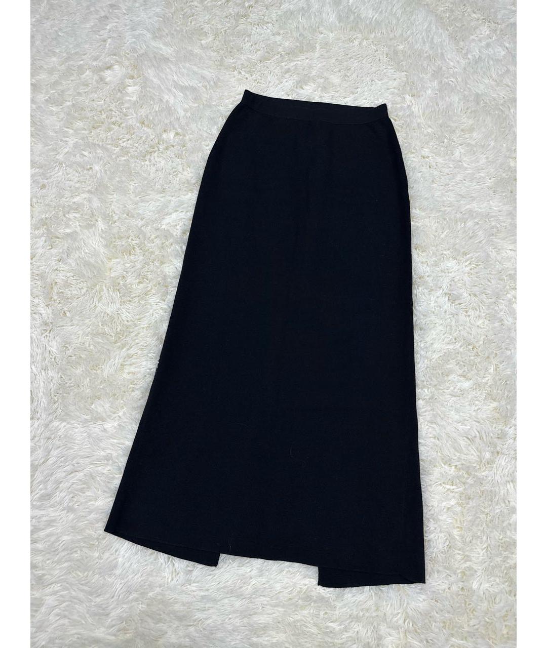 12 STOREEZ Черная юбка макси, фото 6