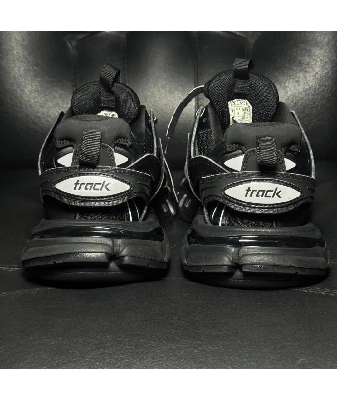 BALENCIAGA Черные текстильные кроссовки, фото 2