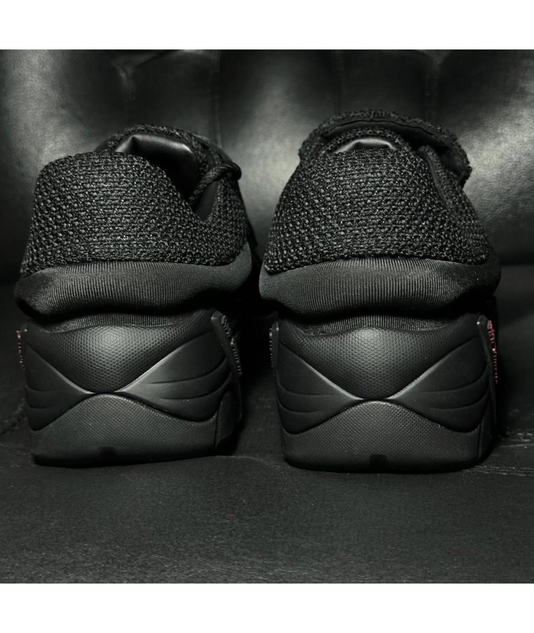 RAF SIMONS Черные кожаные кроссовки, фото 2