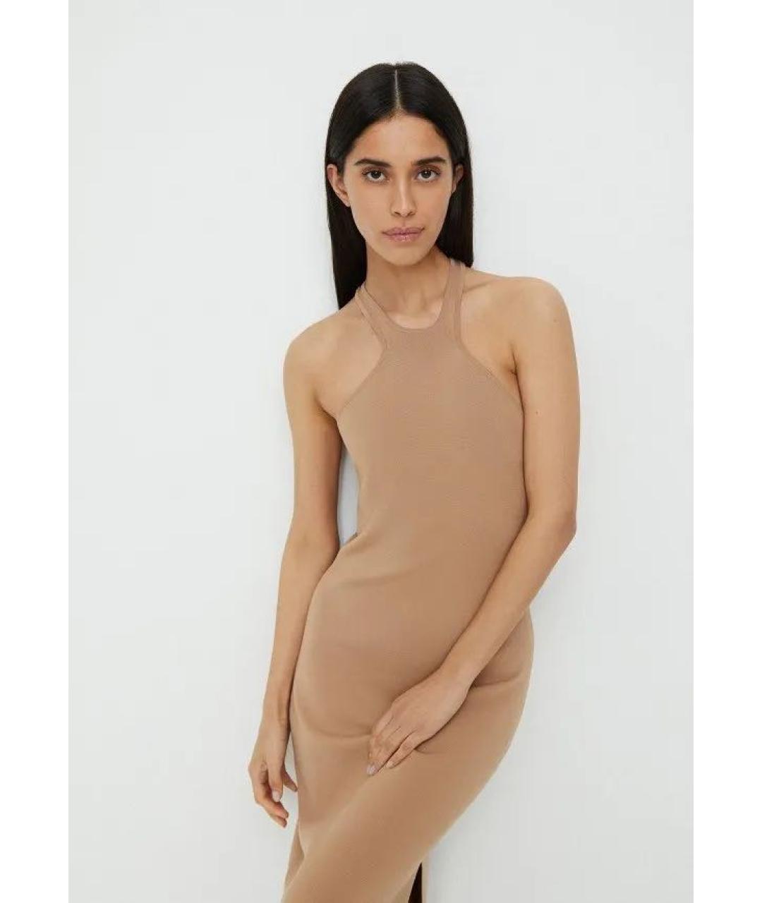 12 STOREEZ Бежевое повседневное платье, фото 6