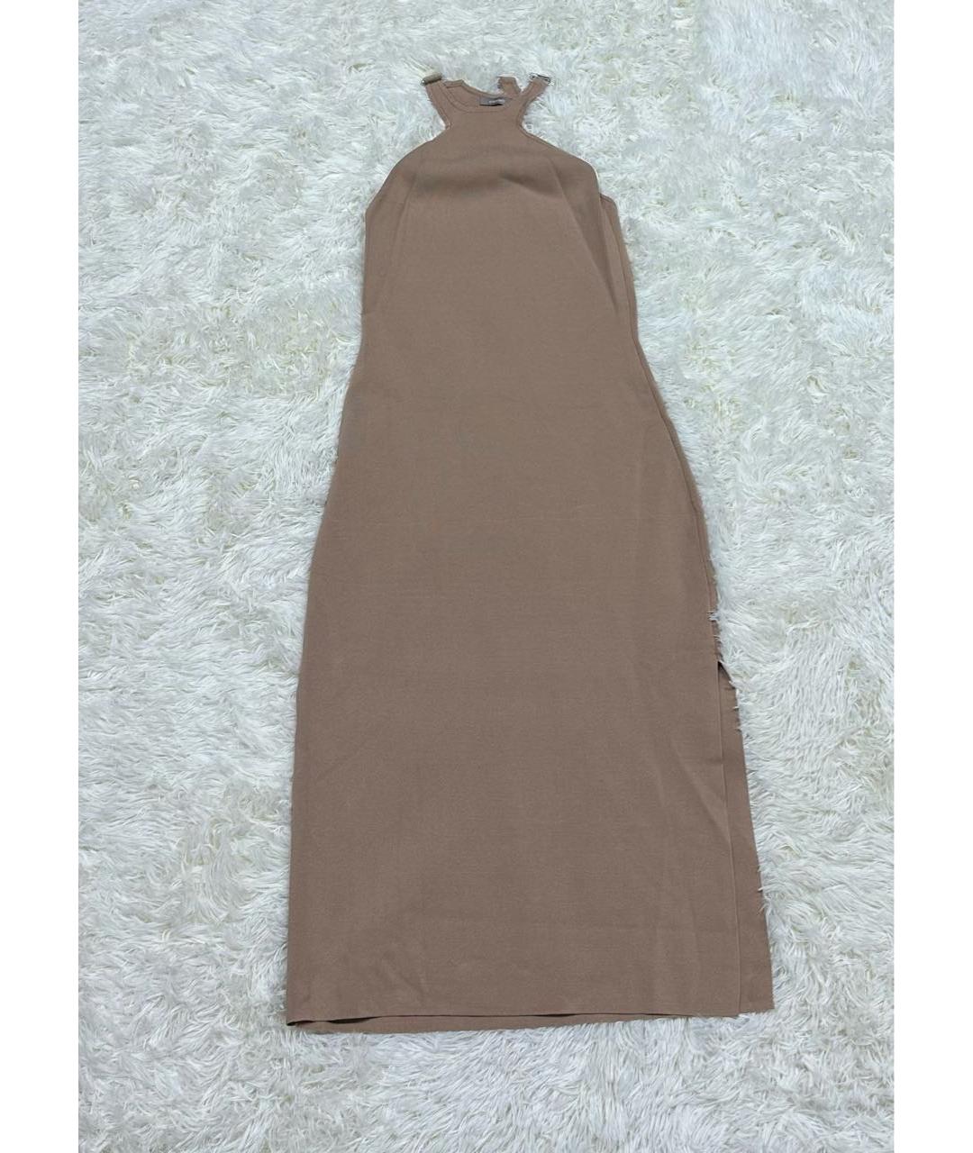 12 STOREEZ Бежевое повседневное платье, фото 3