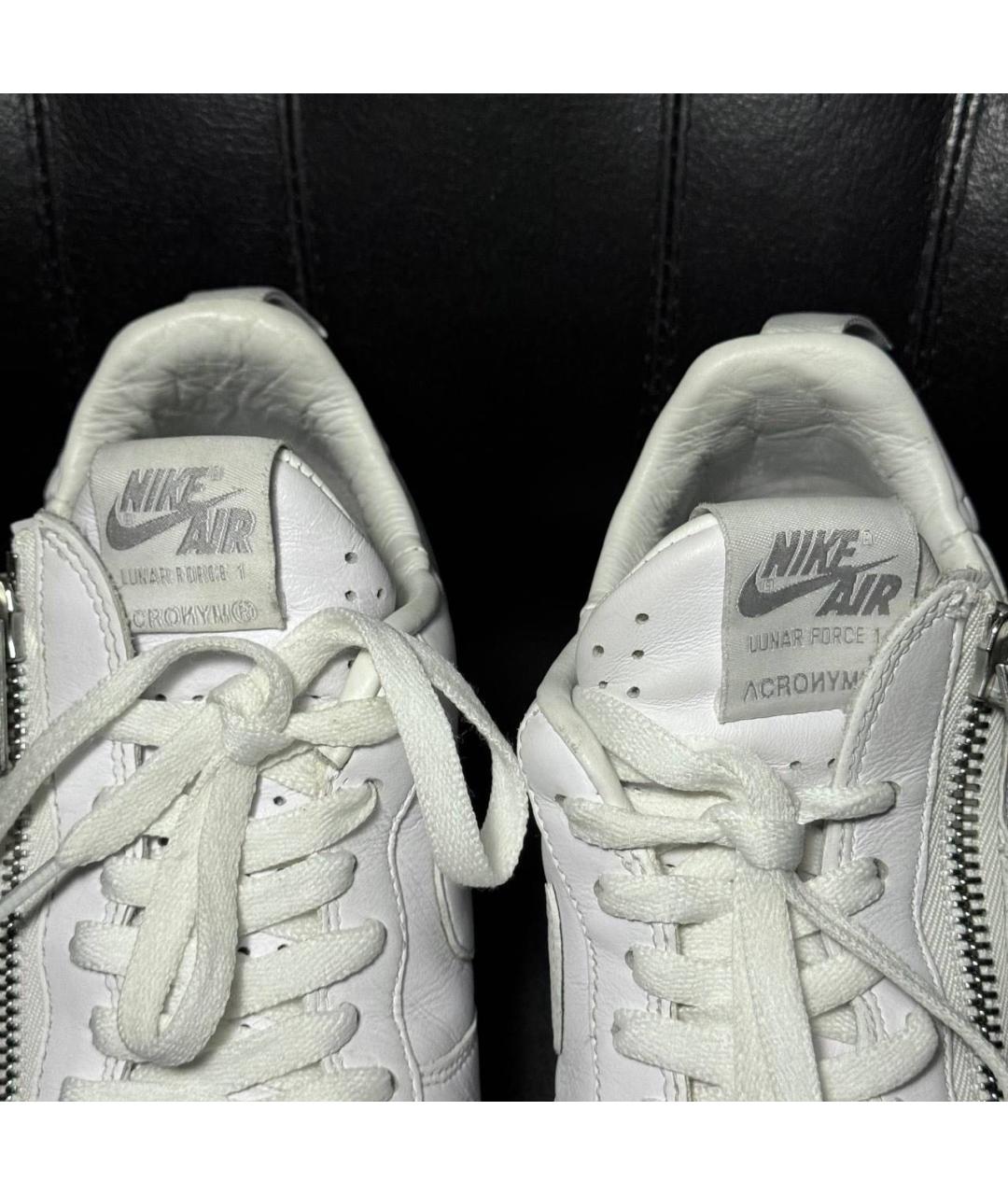 ACRONYM® Белые кожаные низкие кроссовки / кеды, фото 7